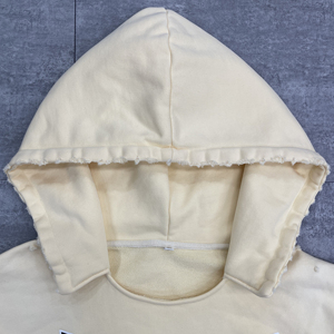Sudaderas con capucha abiertas y extragrandes con estampado personalizado Glory para ropa urbana unisex, venta al por mayor OEM - Product Image 4