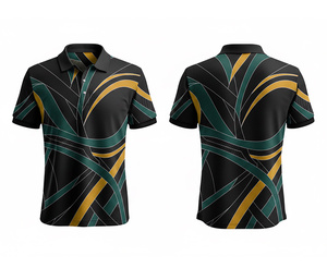 Premium Custom Logo Sublimation Polo Shirt Factory Direct Manufacturer Supplier Durable Stitching for Men Women Youth Quick-Dry - Product Image 6