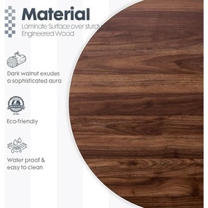 Walnut Wood <b>Floating</b> Shelf Charcoal Black Wholesale | Modern <b>Wall</b> <b>Shelves</b> - Product Image 5