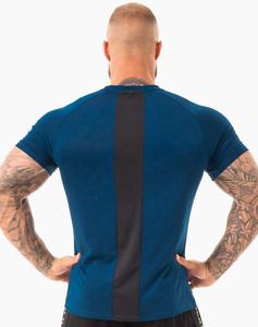 Haute qualité 200gsm 100% coton essentiel blanc col rond à manches courtes t-shirts pour hommes usine sonnerie Logo personnalisé hommes t-shirt - Product Image 5