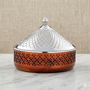 Stock Wood Inlay Bone Inlay Casseroles Mother of Pearl Wooden Bowl <b>Food</b> Container <b>Food</b> <b>Server</b> Kuwait Oman UAE Qatar Dubai - Product Image 1