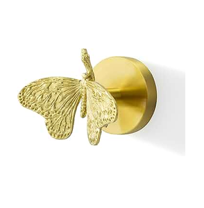 Gancho de latón decorativo para baño, ganchos de pared antiguos con diseño de caballo, doble gancho para pared y puerta para abrigos y sombreros - Product Image 3