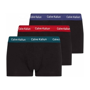 Famosa marca Ready Stock al por mayor-transpirable-Personalizado-boxeador-Calzoncillos-ropa interior de hombre para hombre guapo directo de fábrica - Product Image 3