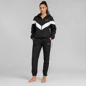 Nouvel arrivage : Ensemble de survêtement coupe-vent pour femme – Confortable, respirant, écologique et de haute qualité - Product Image 1