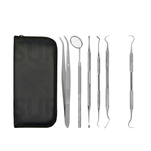 Kit Profesional de Higiene Bucal Dental, 5 Herramientas, Limpiador Profundo, Set de Cuidado Dental, Acero Inoxidable, Certificación CE ISO13485 - Product Image 5