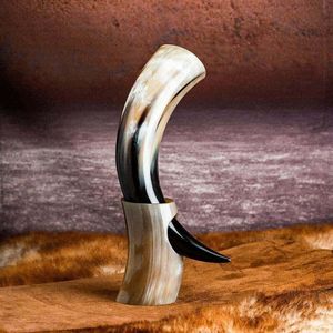 Superior Buffalo Drinking Horn Premium Quality Natural Horn <b>Beer</b> Mug for Home Bar and Outdoor Camping - Product Image 6