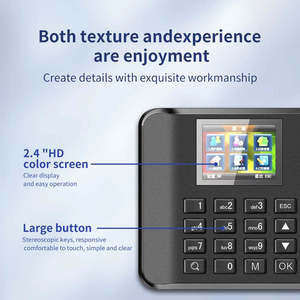 I60 biométrique empreinte digitale temps de présence enregistrement employé navettage USB mot de passe machine - Product Image 5