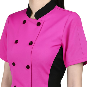 Top Trendy Design Restaurant Chef <b>Jacket</b> for Ladies Wholesale High Quality Oversized Plus Size Women Chef Coats - Product Image 6