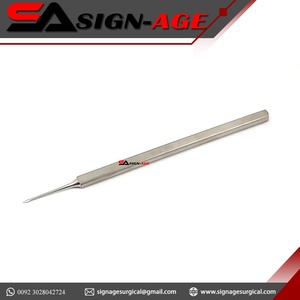 Extractor de poros faciales con aguja para acné y espinillas de acero inoxidable, belleza y cuidado para herramienta de eliminación de cabeza negra Personal, etiqueta de empresa - Product Image 5