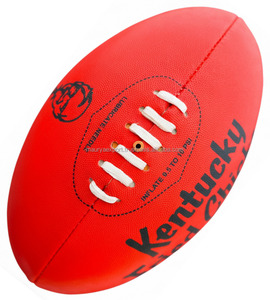 Ballons de football AFL personnalisés avec logo, en PVC et caoutchouc, pour l'entraînement sportif et l'utilisation en extérieur, avec logo imprimé - Product Image 2