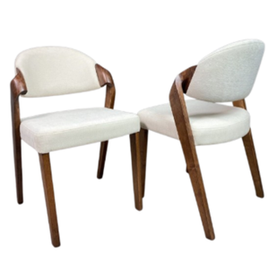 Muebles de silla de jardín de madera minimalista con espuma suave, nuevo diseño que es más cómodo, estético y duradero de usar - Product Image 4