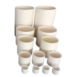 Vente en gros 99% creuset en céramique d'alumine 20cc céramique Al2O3 plafonnée à haute température de laboratoire pour traitement thermique industriel - Product Image 6