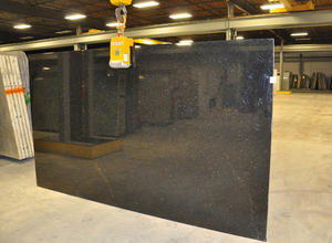 La vanité de salle de bain Black Galaxy Granite Tops Style moderne - Product Image 2