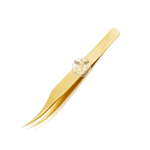 Pinzas de Acero Inoxidable Antiestáticas para Extensión de Pestañas, Hechas en Pakistán, 10 mm, con Logotipo Personalizado Impreso - Product Image 5