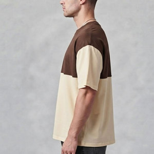 Camiseta Moderna para Hombre, Corte Cuadrado, Algodón de Alta Densidad, Ajuste Relajado, Tela Gruesa, Estilo Casual Urbano - Product Image 3