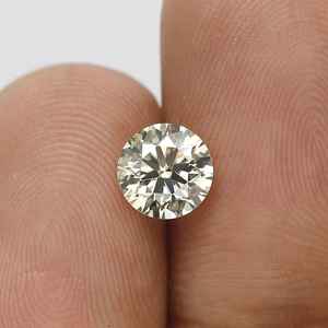 Diamant brun intense fantaisie de 1 à 5 carats, taille brillant, cultivé en laboratoire, clarté VS1-2, certifié IGI, pour la fabrication de bijoux, SPARKLING SPLENDOR - Product Image 1