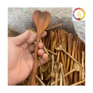 Cuillère en bois |   Cuillère à café en bambou |   Taille mini |   Vaisselle écologique |   Fabricant en gros - Product Image 6