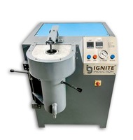 Machine de coulée par induction industrielle à remplissage par le bas, système de fusion sous vide haute précision, acier inoxydable, 200 kg/h