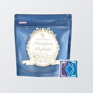 Cápsulas de detergente para ropa con perfume premium y eliminación de olores, hechas en Corea, 40g, aroma Floral Musk - Product Image 6