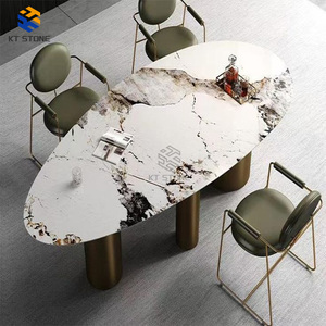 Tavoli <span class=keywords><strong>da</strong></span> <span class=keywords><strong>Pranzo</strong></span> in Marmo Non Lucido, Tavolo in Pietra per <span class=keywords><strong>Arredamento</strong></span> <span class=keywords><strong>Moderno</strong></span> di Casa, Hotel, Appartamento e <span class=keywords><strong>Sala</strong></span> <span class=keywords><strong>da</strong></span> <span class=keywords><strong>Pranzo</strong></span> - Product Image 6