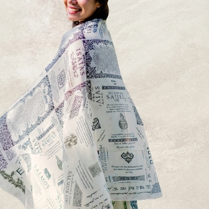 Fabricante de Pañuelos Cuadrados con Impresión Personalizada, Pañuelo de Cabeza con Sensación de Seda, Chal de Moda, Marca Privada OEM ODM, Fábrica Textil en India - Product Image 3