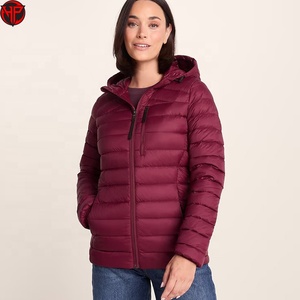 Chaqueta de Plumón para Mujer, con Capucha, Acolchada, Abrigo de Invierno Ligero y Cálido para Uso Diario, Chaqueta con Logotipo Personalizado - Product Image 5