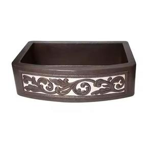 European Antique Hand Hammered Copper Kitchen <b>Sink</b> Copper Basin <b>Sink</b> Copper Basin <b>Sink</b> Bathroom <b>sink</b> wholesale price - Product Image 2