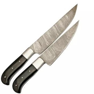 Custom Japanese Chef <b>Knife</b> <b>Set</b> Hand Forged Damascus Steel <b>Sharp</b> Blade Eco-Friendly 5 Pcs Fruit Vegetable Cutting Daily Use - Product Image 3