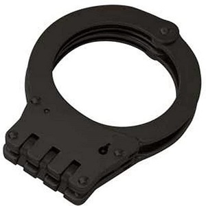 Menottes en acier au carbone pour le service de sécurité, système de double verrouillage, menottes en acier inoxydable à double verrouillage - Product Image 4