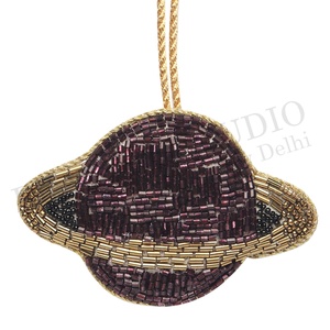 Decoraciones bordadas de tela de árbol de Navidad hechas a mano, adorno personalizado al por mayor con ancla de oveja Reno camello - Product Image 1