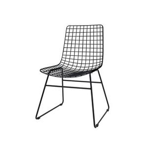 Metal Black Dining Iron Black Modern Design Metal Wire <b>Chair</b> for Home Hotel & Restaurant Living Room Furniture - Product Image 4