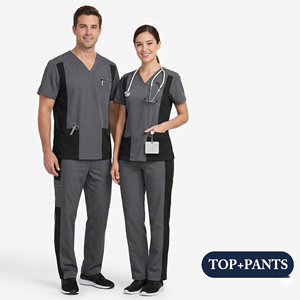 Ensembles d'uniformes pour infirmières, uniformes pour hommes et femmes, ensembles de blouses et pantalons médicaux pour hommes et femmes - Product Image 6