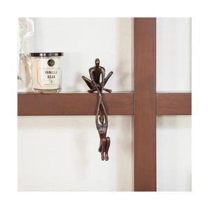 Escultura Figurativa de Bronce Hecha a Mano, Decoración Artística para Mesa de Salón, Estilo de Diseño Moderno, Paquete Individual - Product Image 6
