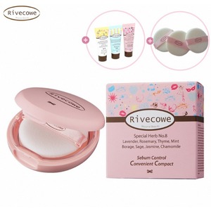 [J International] <b>Compact</b> Face Foundation 8g Matte Oil Control Rivecowe CC <b>Makeup</b> for All Skin Types - Product Image 2