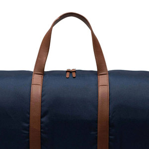 Luxury Genuine Leather Sport Waterproof Duffel <b>Bag</b> Travel Lightweight Portable Foldable Durable Polyester <b>Clothes</b> <b>Storage</b> - Product Image 6