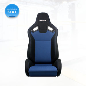 Silla de Juego Profesional Speedster de Tela, Silla de Escritorio Ejecutiva Ergonómica de Lujo, Ajustable, Respaldo Alto Reclinable, para Computadora - Product Image 1