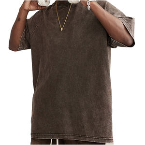 Camisetas Formales de Manga Corta para Hombre, Talla Grande, con Cuello Alto, Tela Twill, 100% Poliéster Ecológico, Gran Venta - Product Image 2