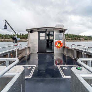 Catamarán de Aluminio Kinocean al por Mayor, Barco de Cabina de Doble Casco, Yate de Pesca en Alta Mar de Aluminio de Grado Marino, 12 Pasajeros - Product Image 4