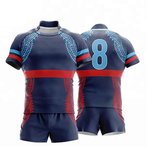 Uniformes de Rugby Personalizados OEM 2026 con Logotipo, Sublimación, Diseño Propio, Uniforme Deportivo Personalizado, Conjunto de Uniforme Escolar de Rugby - Product Image 3