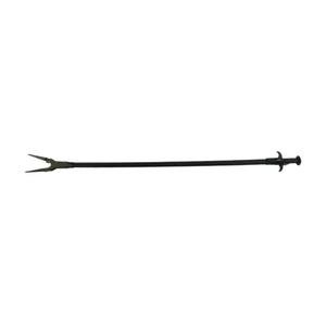 Pique à feu en métal torsadé noir pour foyer extérieur et jardin - Product Image 3