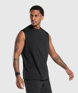 Débardeur sans manches personnalisé pour homme, séchage rapide, respirant, pour la gym, la musculation, l'entraînement sportif et le fitness - Product Image 4