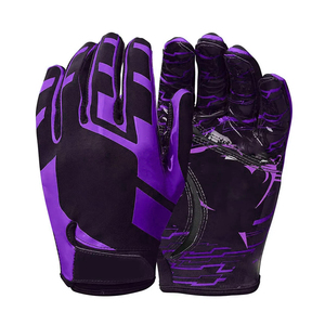 High Quality Genuine Leather <b>Baseball</b> Batting <b>Gloves</b> Hook Loop Closure Quick-Dry Breathable for Adults for Training - Product Image 6