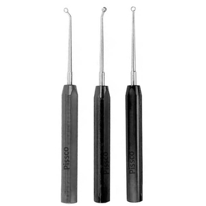 PISSCO Cervical Spine Curette <b>Instrument</b> Spinal Surgery Curettes Neurosurgical Curette <b>Instrument</b> Cervical Surgery Set 3 PCS - Product Image 1