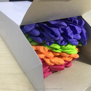 Gant en nitrile sans poudre OEM 3.2g-3.5g 4 couleurs dans une boîte pour l'hiver et l'été - Product Image 1