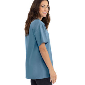 T-shirt personnalisé en gros pour hommes et femmes, style 7200, en coton uni épais de haute qualité - Product Image 6