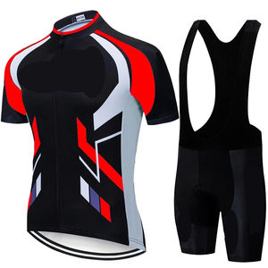 Uniformes de Ciclismo de Venta Caliente de Fabricación Profesional para Adultos, Diseño Personalizado con Transferencia de Calor, OEM Deportivo, 100% Poliéster - Product Image 2