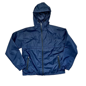Custom Logo Printed Hooded Solid Spring Waterproof Breathable Lightweight Polyester/Cotton Casual <b>Wind</b> <b>Breaker</b> Tracksuit 2-Piece - Product Image 5