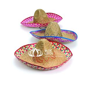 [BEST SELLER] Mexican Hat Sustainable Natural <b>Straw</b> Beach Hat Portable Sun Protection - Product Image 1