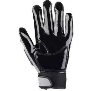 Gants de football américain en cuir légers, antidérapants, imperméables, séchage rapide, faciles à laver, unisexes, pour sports de plein air - Product Image 1