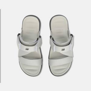 Sandals Lightweight Quick-Dry Hook & Loop Closure with Rotatable Heel Strap <b>Open</b>-Toe Moss Gray Casual Cross-Strap - Product Image 5